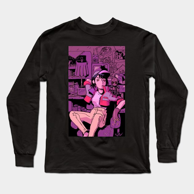 The Mechanic Long Sleeve T-Shirt by Vanessnessss